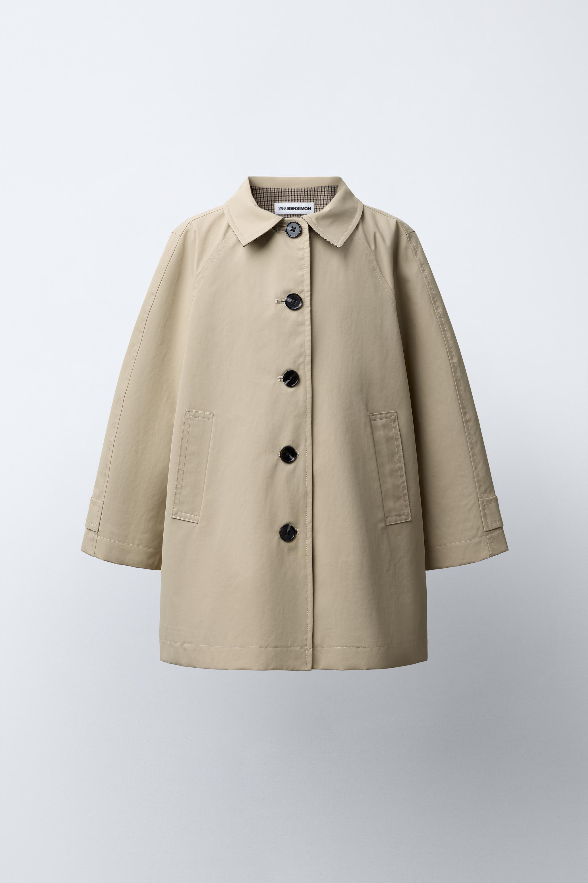 WATER REPELLENT LONG TRENCH COAT BENSIMON ® X ZARA